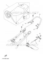 SELLE pour Yamaha YBR 2007