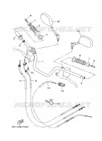 GUIDON ET CABLES pour Yamaha YBR 2007