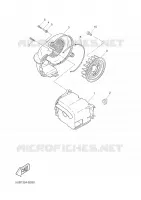 TURBINE / CARTERS DE REFROIDISSEMENT pour Yamaha WHY 2003