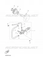 POMPE A HUILE pour Yamaha WHY 2003