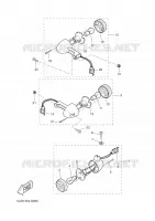 CLIGNOTANT pour Yamaha WHY 2003