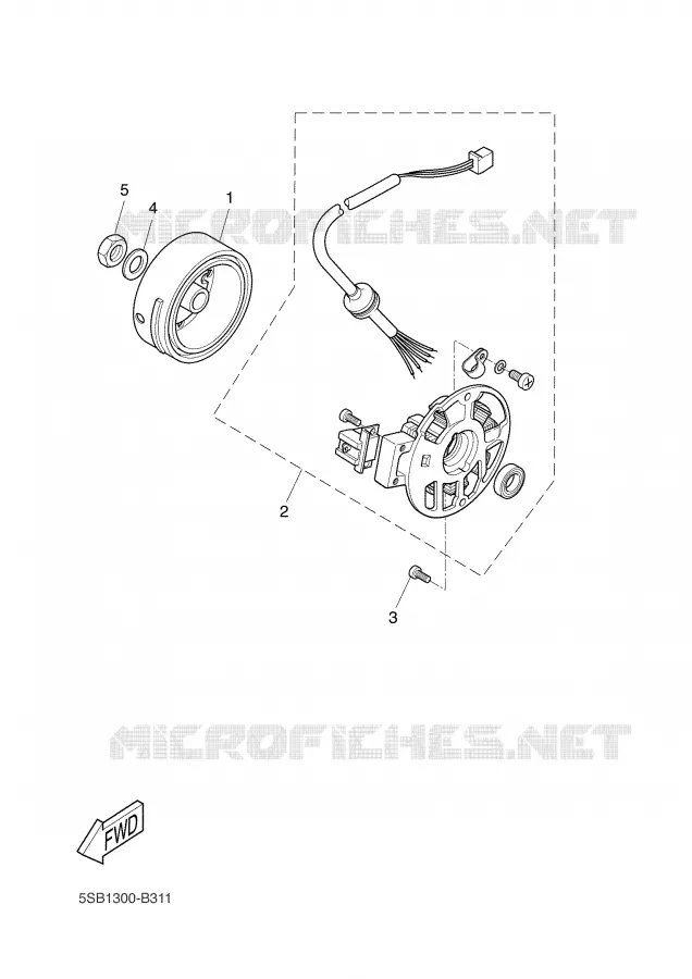 ALLUMAGE Yamaha SCOOTER 50 2004 WHY  YH50