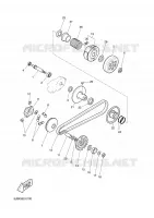EMBRAYAGE DE DEMARREUR pour Yamaha WHY 2002