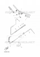 GUIDON ET CABLES pour Yamaha WHY 2002