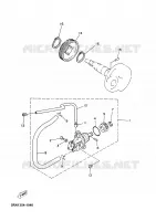 POMPE A HUILE pour Yamaha NEO'S 2004