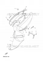COUVERCLE LATERAL pour Yamaha NEO'S 2004