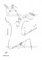 GUIDON ET CABLES pour Yamaha NEO'S 2004