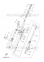 FOURCHE pour Yamaha NEO'S 2008