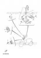 PARTIE ELECTRIQUE 1 pour Yamaha NEO'S 2008