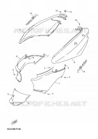 COUVERCLE LATERAL pour Yamaha NEO'S 2008