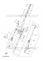 FOURCHE pour Yamaha NEO'S 2008