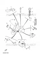 PARTIE ELECTRIQUE 2 pour Yamaha NEO'S 2008
