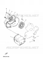 TURBINE / CARTERS DE REFROIDISSEMENT pour Yamaha NEO'S 2008