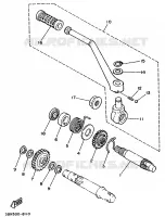 DEMARREUR pour Yamaha DTRE 1998