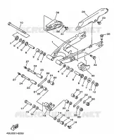 BRAS ARRIERE pour Yamaha DTRE 1998