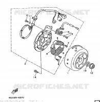 ALLUMAGE pour Yamaha DTRE 1998