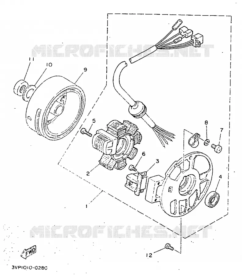 ALLUMAGE Yamaha SCOOTER 50 1998 NEOS  YN50R