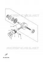 VILEBREQUIN / PISTON pour Yamaha MAJESTY 2005