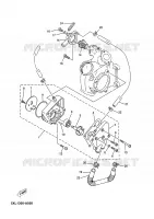 POMPE A EAU / DURITES pour Yamaha MAJESTY 2005
