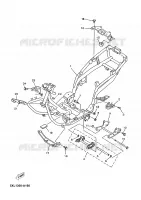 CADRE pour Yamaha MAJESTY 2005