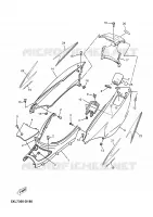 COUVERCLE LATERAL pour Yamaha MAJESTY 2005