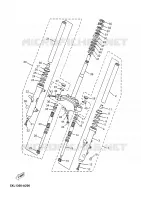 FOURCHE pour Yamaha MAJESTY 2005