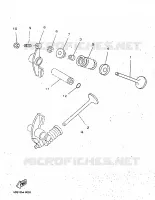 SOUPAPE pour Yamaha MAJESTY 1998