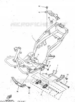 CADRE pour Yamaha MAJESTY 1998