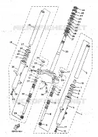 DIRECTION pour Yamaha MAJESTY 1998