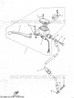 MAITRE CYLINDRE AVANT pour Yamaha MAJESTY 1998