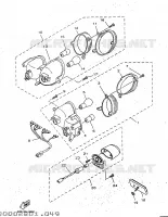 FEU ARRIERE pour Yamaha MAJESTY 1998