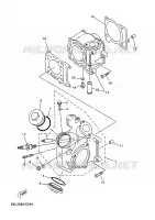 CULASSE pour Yamaha MAJESTY 2005