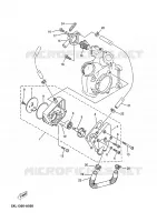 POMPE A EAU / DURITES pour Yamaha MAJESTY 2005