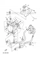 RADIATEUR / DURITES pour Yamaha MAJESTY 2005