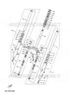 FOURCHE pour Yamaha MAJESTY 2005