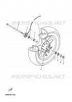 ROUE AVANT pour Yamaha MAJESTY 2005