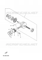 VILEBREQUIN / PISTON pour Yamaha MAJESTY 2005