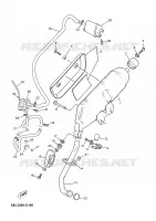 ECHAPPEMENT pour Yamaha MAJESTY 2005