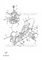 CARTER MOTEUR pour Yamaha MAJESTY 2005