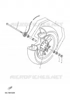 ROUE AVANT pour Yamaha MAJESTY 2005