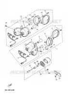 FEU ARRIERE pour Yamaha MAJESTY 2005