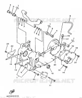 CARTER MOTEUR pour Yamaha MAJESTY 1997
