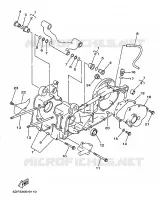 CARTER MOTEUR pour Yamaha MAJESTY ABS 1999