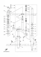 DIRECTION pour Yamaha MAJESTY ABS 1999