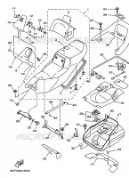 SELLE pour Yamaha MAJESTY ABS 1999