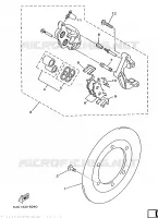 ETRIER DE FREIN AVANT pour Yamaha MAJESTY ABS 1999