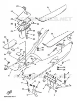SUPPORT / REPOSE PIEDS pour Yamaha MAJESTY ABS 1999