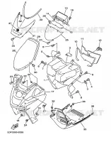 PROTEGE JAMBES pour Yamaha MAJESTY ABS 1999