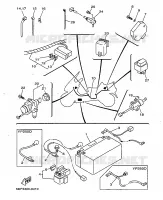 PARTIE ELECTRIQUE 1 pour Yamaha MAJESTY ABS 1999