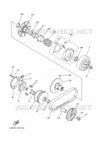 EMBRAYAGE DE DEMARREUR pour Yamaha MAJESTY ABS 2003